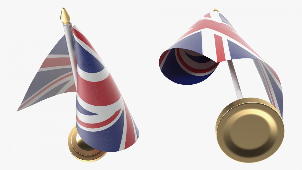 3D model Table Flag United Kingdom