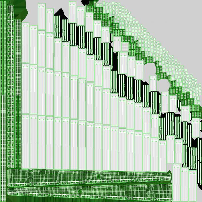 3D Chimes Percussion Instrument model