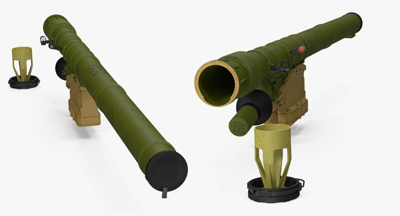 Rocket Launchers Collection 2 3D model