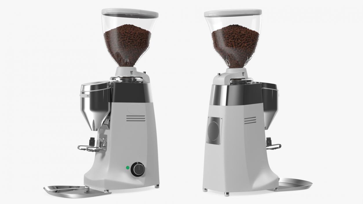 3D model Automatic Grinder with Coffee Beans