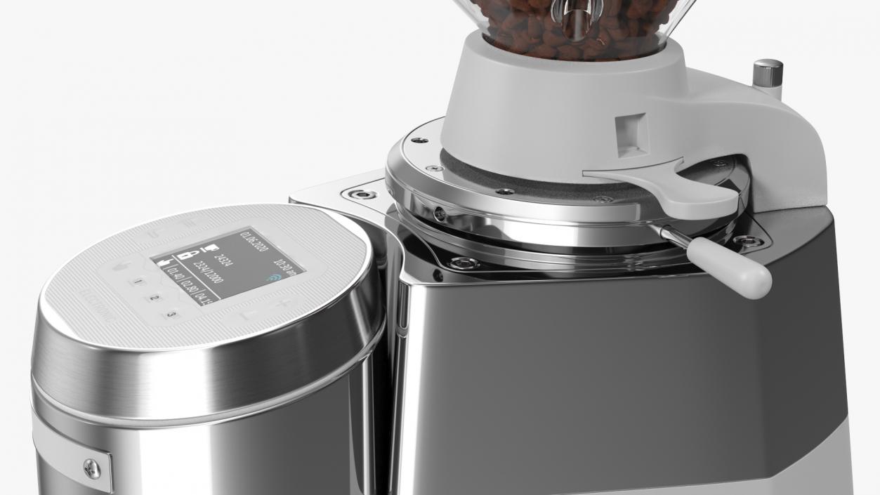 3D model Automatic Grinder with Coffee Beans