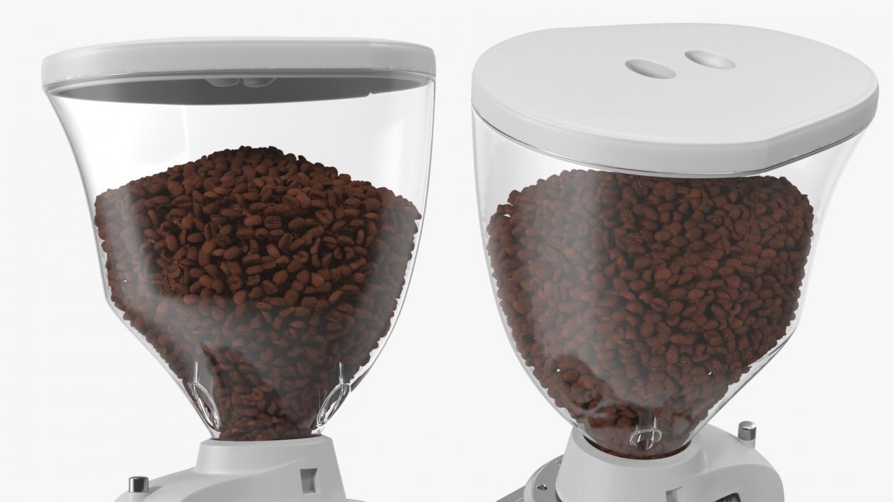 3D model Automatic Grinder with Coffee Beans