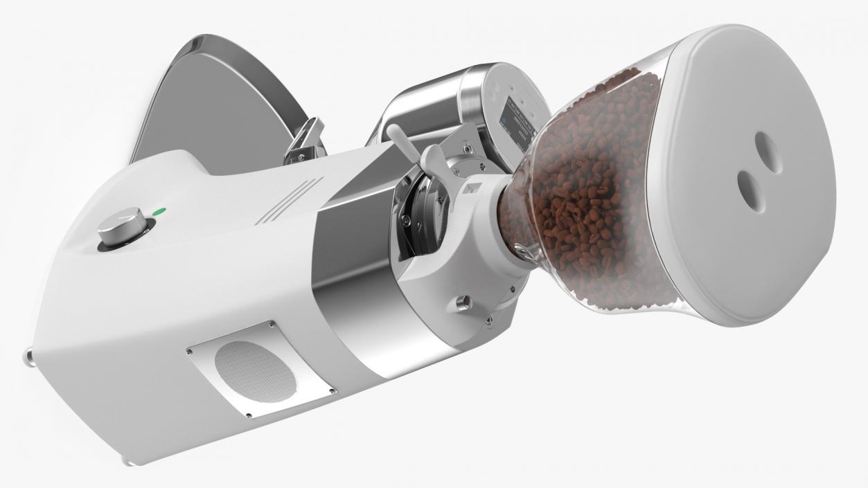 3D model Automatic Grinder with Coffee Beans