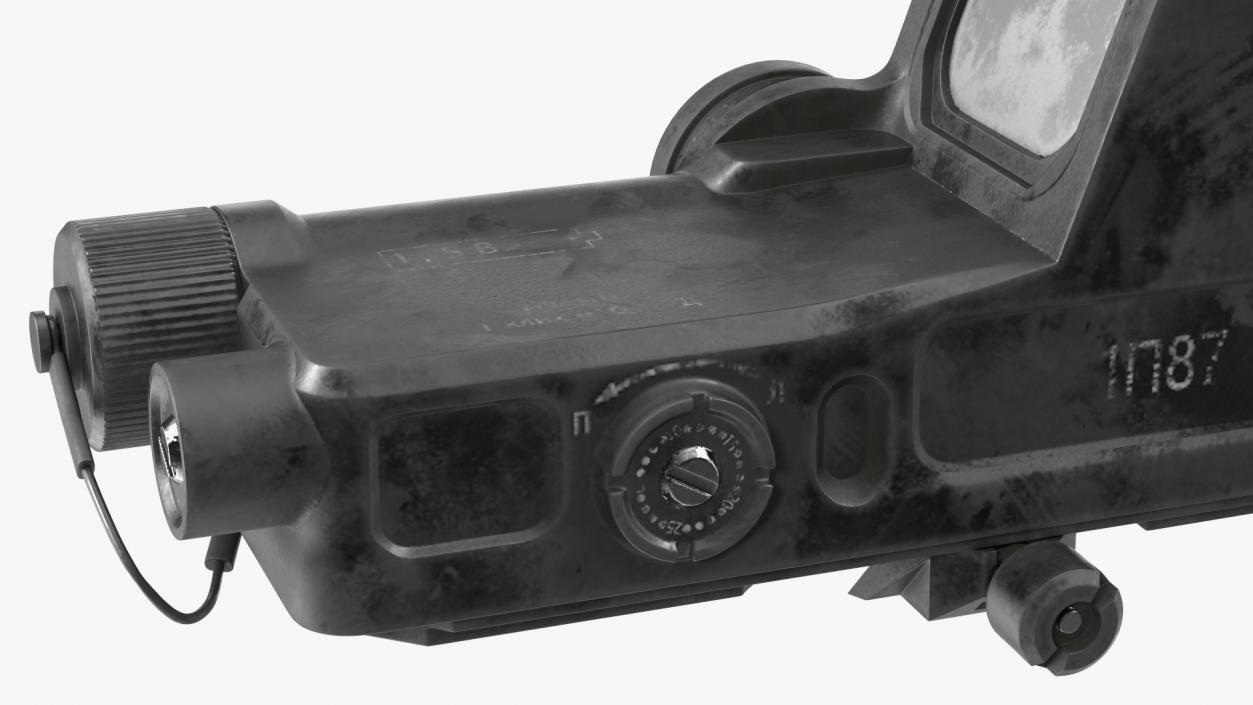 3D Shabby Optical Sight for Assault Rifle model