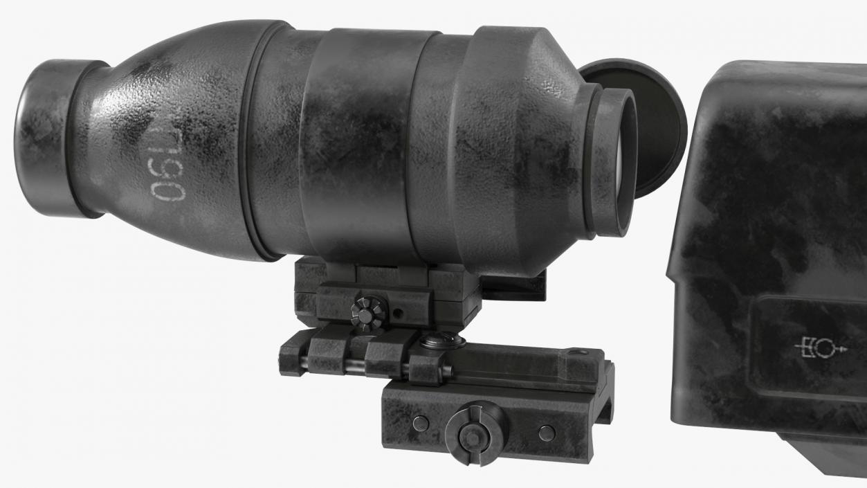 3D Shabby Optical Sight for Assault Rifle model