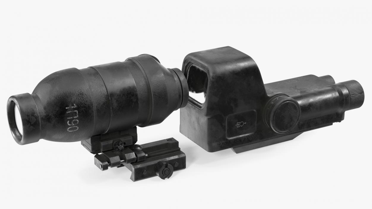 3D Shabby Optical Sight for Assault Rifle model