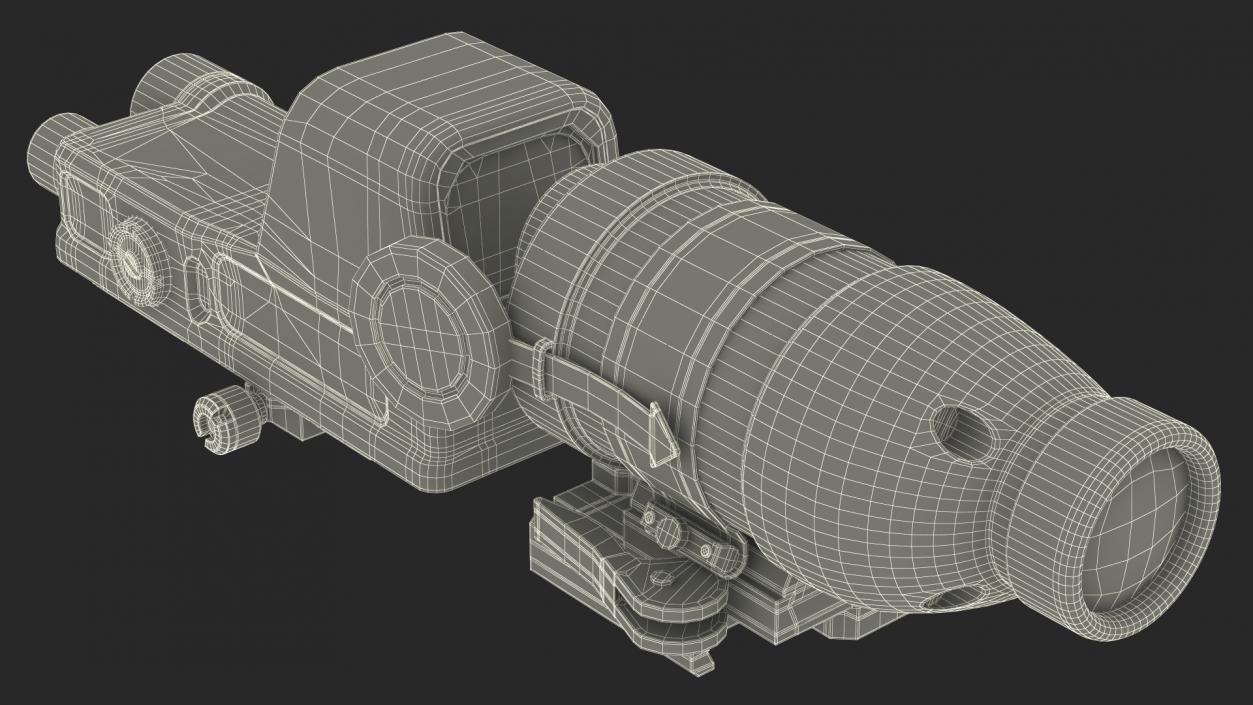 3D Shabby Optical Sight for Assault Rifle model