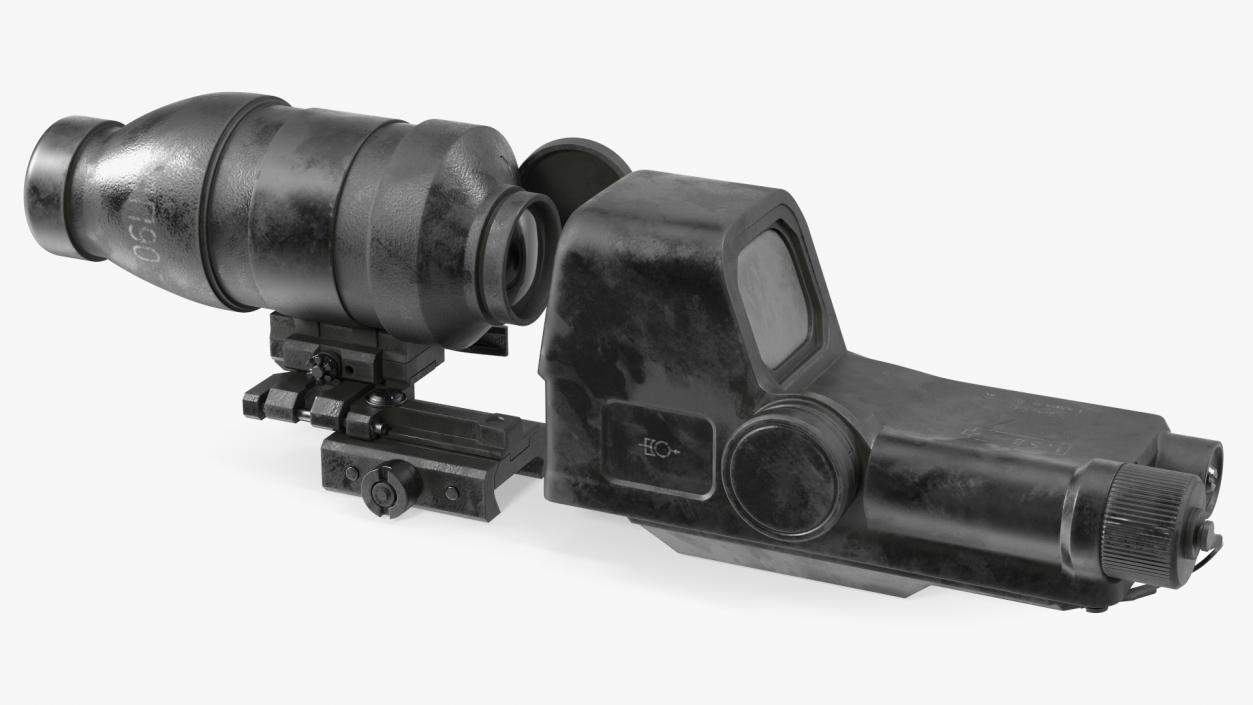 3D Shabby Optical Sight for Assault Rifle model