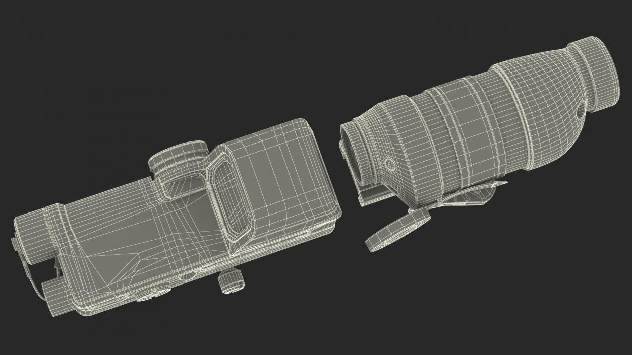 3D Shabby Optical Sight for Assault Rifle model