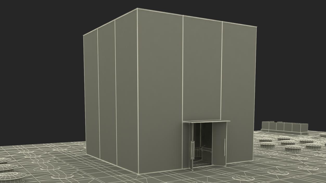 3D Modern Mobile Device Store Design model