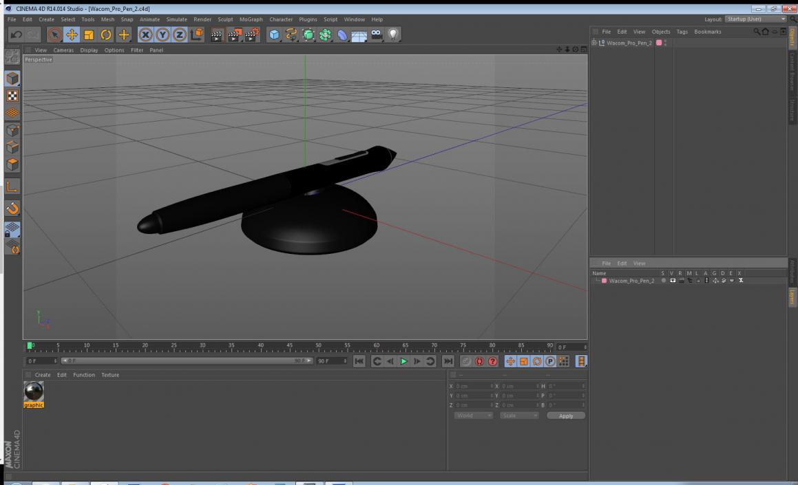 3D model Wacom Pro Pen 2