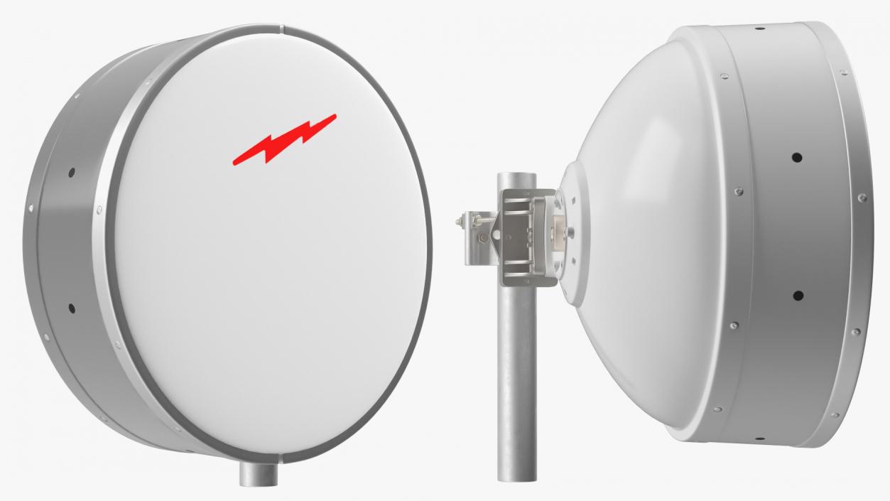 Point to Point Microwave Antenna 3D