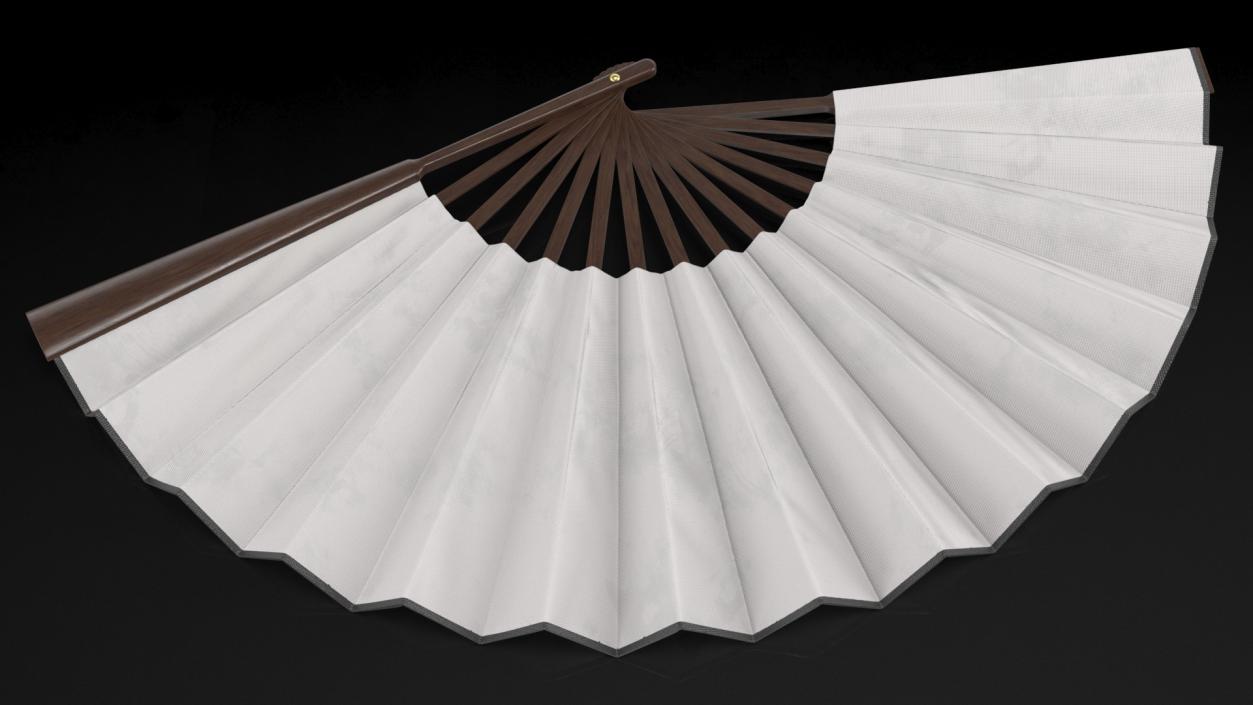 3D model Hand Fan