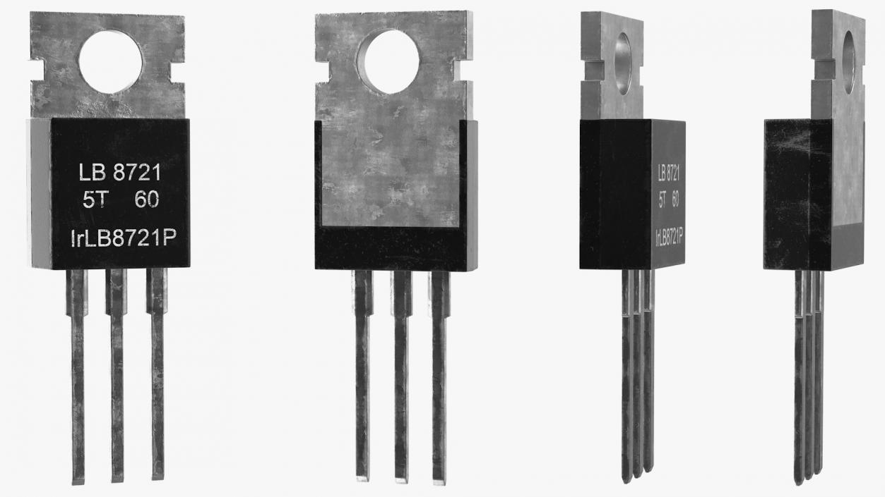 IRLB8721 N Channel HEXFET MOSFET 3D