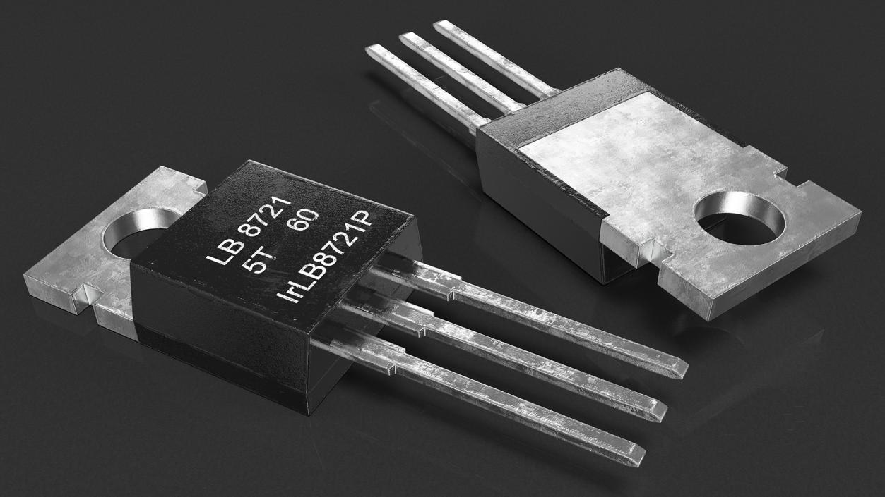 IRLB8721 N Channel HEXFET MOSFET 3D