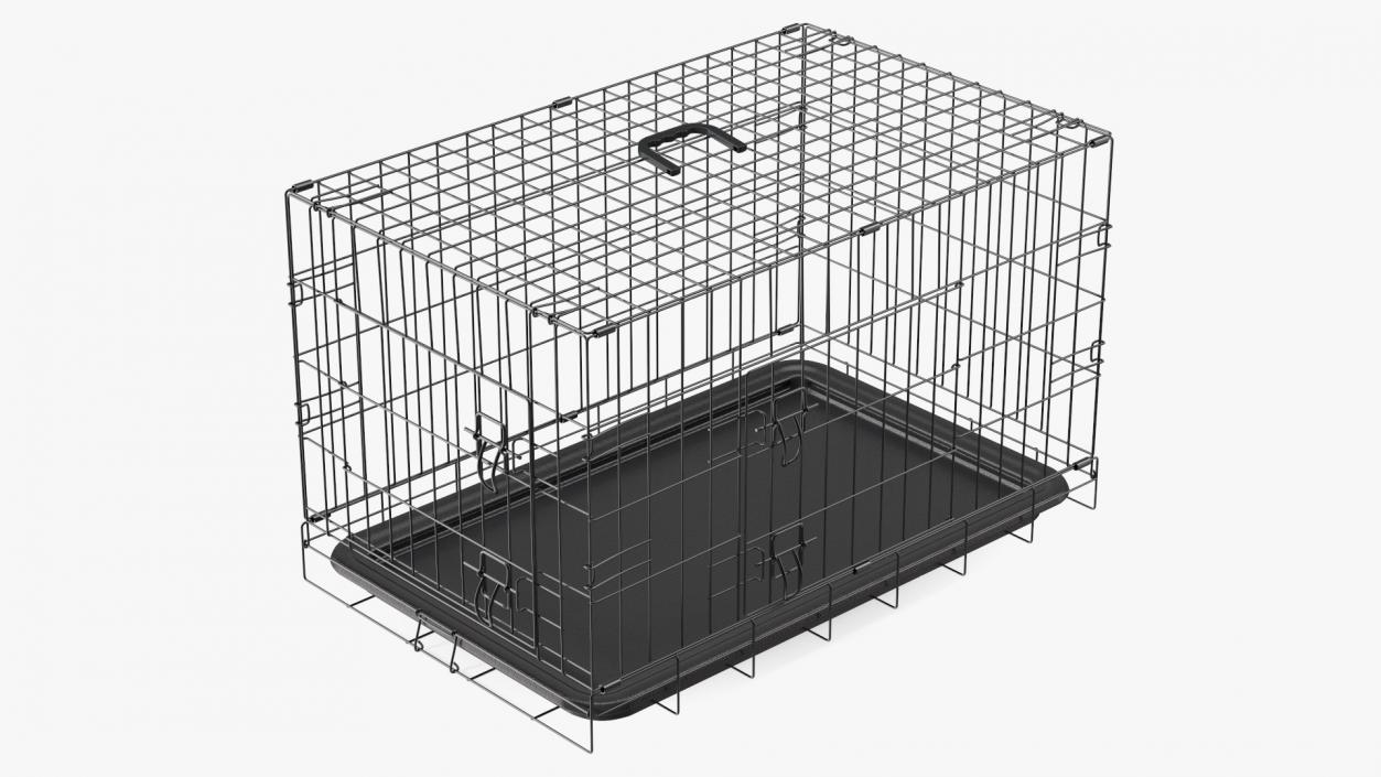 3D model Pet Kennel Cage