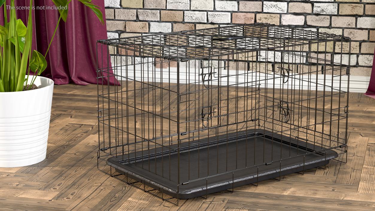 3D model Pet Kennel Cage