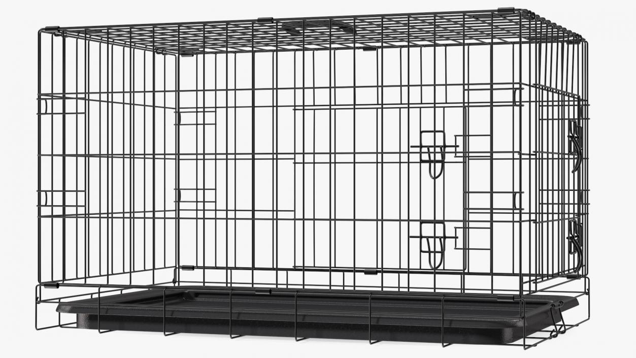 3D model Pet Kennel Cage