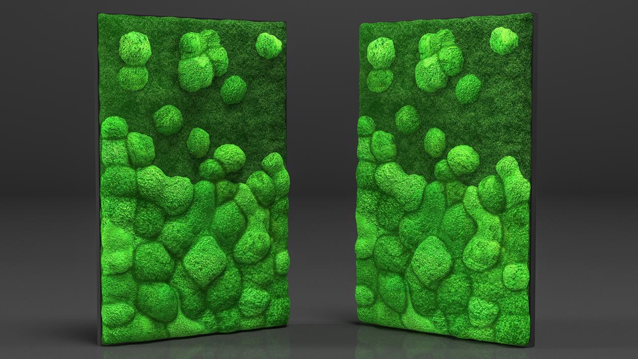 3D model Evergreen Moss Vertical Garden