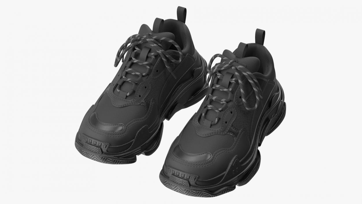 Sneakers Black(1) 3D