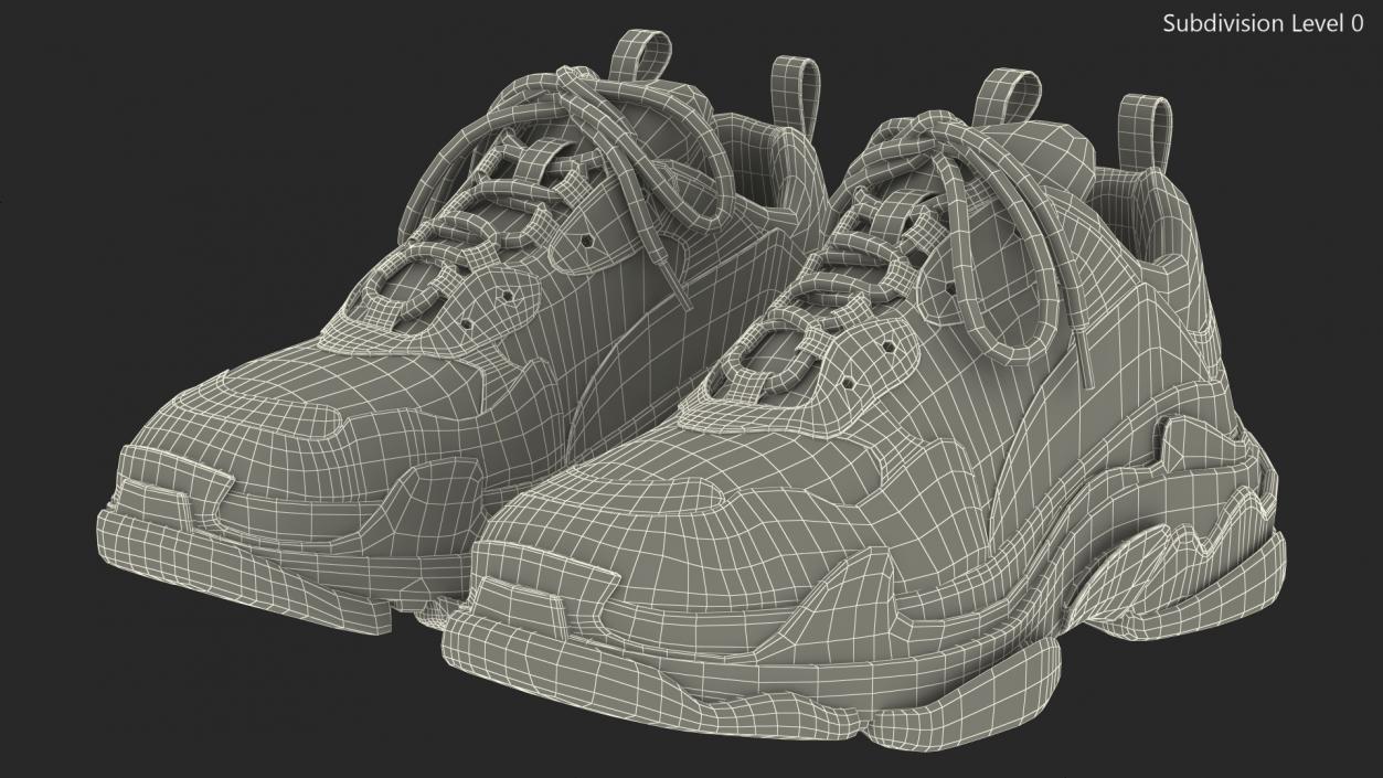 Sneakers Black(1) 3D