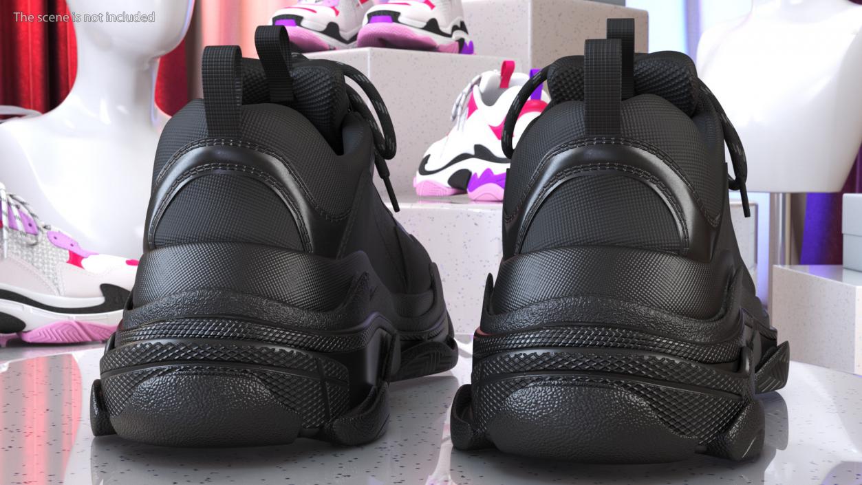 Sneakers Black(1) 3D