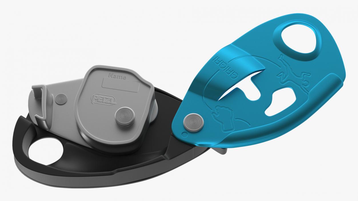 3D Climbing Technology Gri Gri Petzl Blue Open model