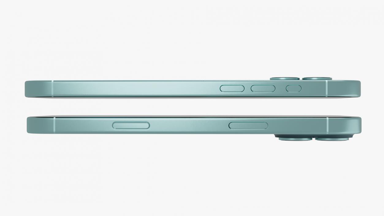 IPhone 16 Plus Teal 3D model