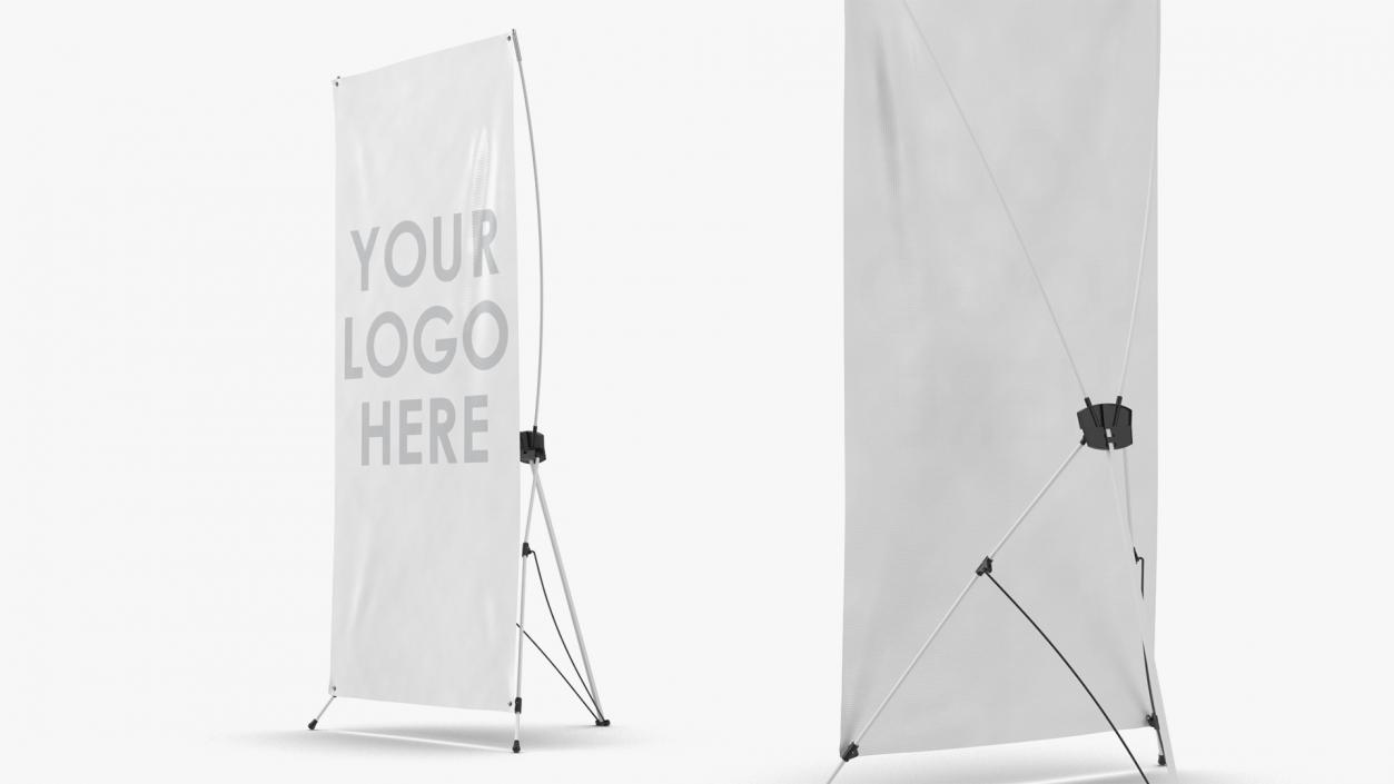 3D Billboards and Banner Stands Collection 2