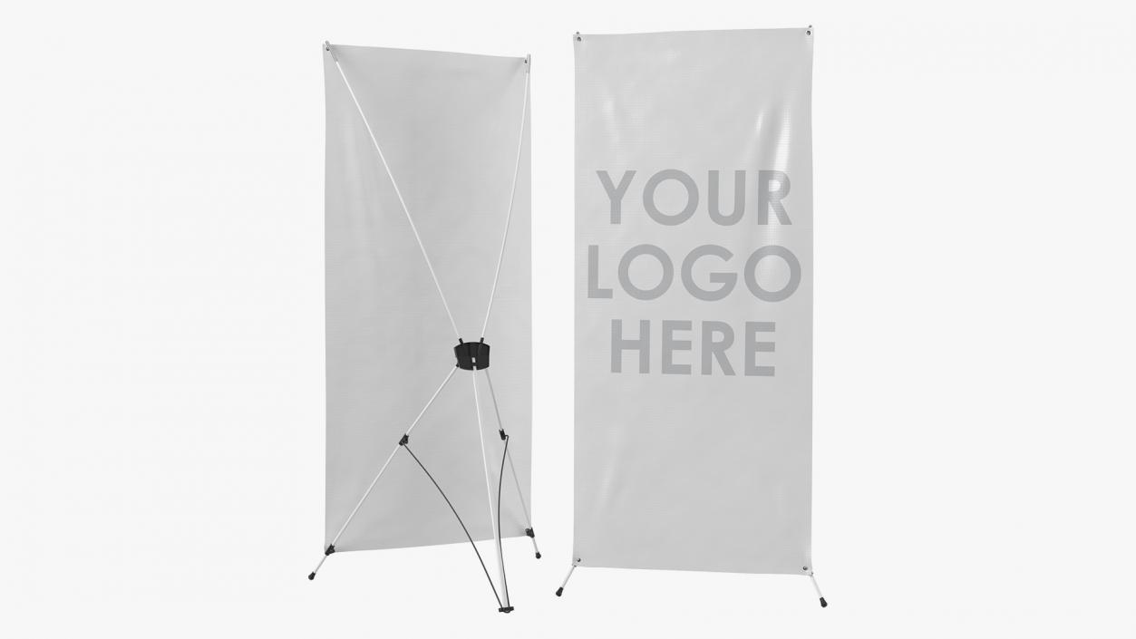 3D Billboards and Banner Stands Collection 2