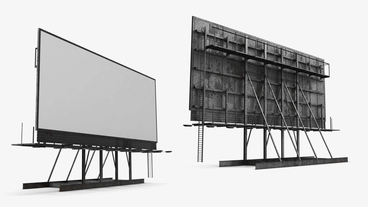 3D Billboards and Banner Stands Collection 2