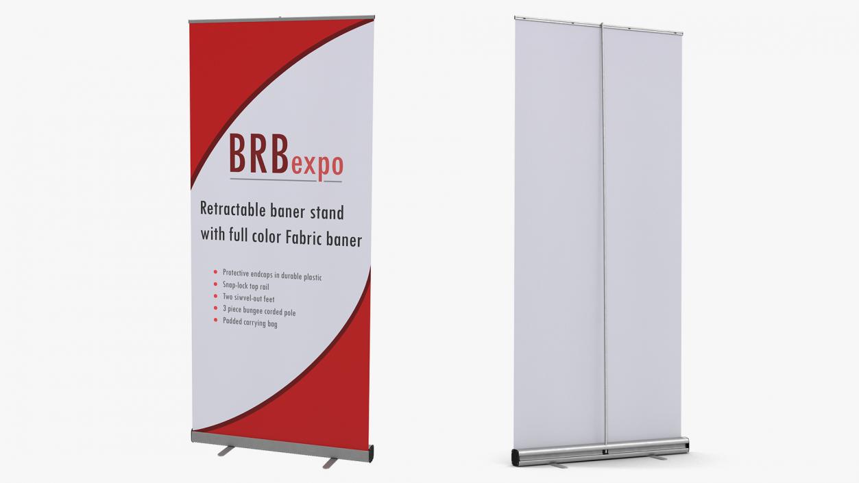 3D Billboards and Banner Stands Collection 2