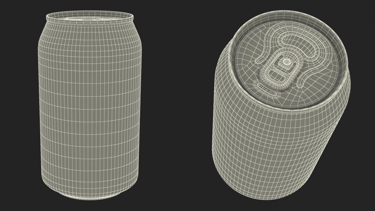 3D model Beer Cans Collection