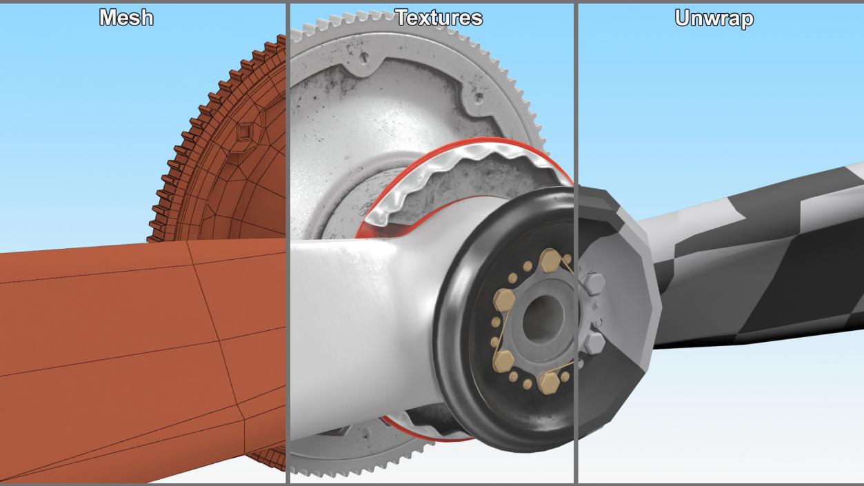 Airplane Propeller Two Blades 3D model