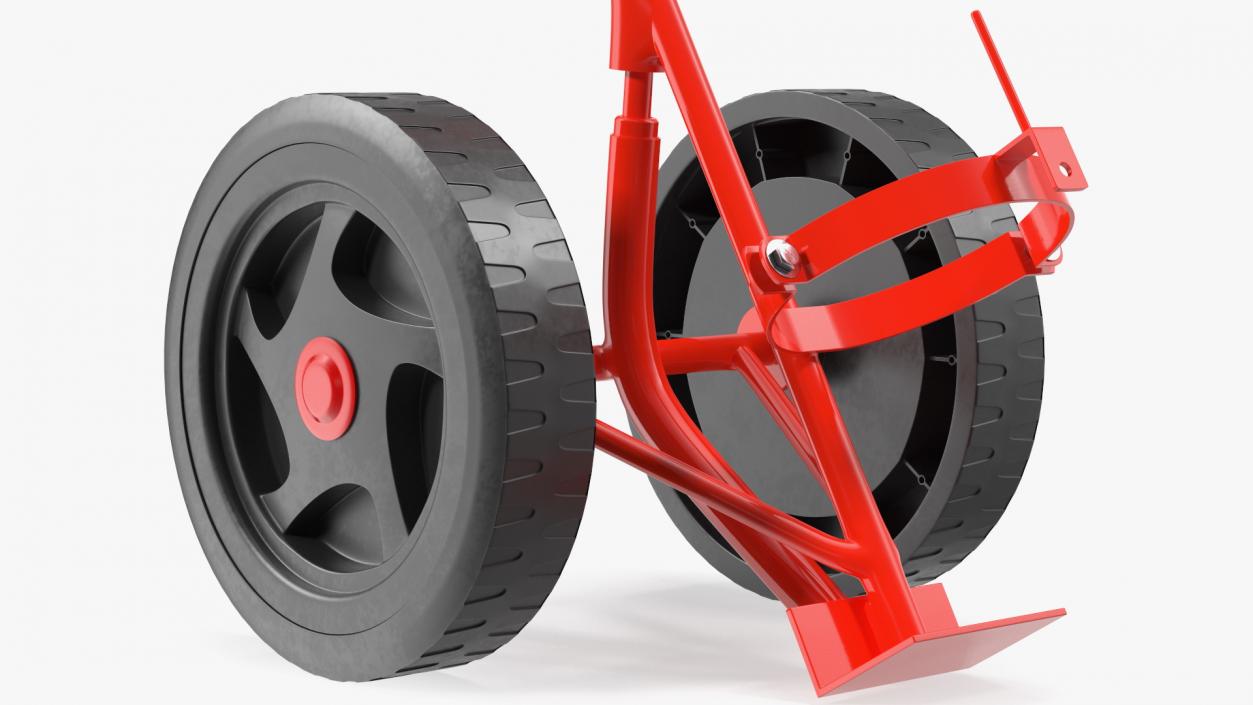 3D model Fire Extinguisher Trolley