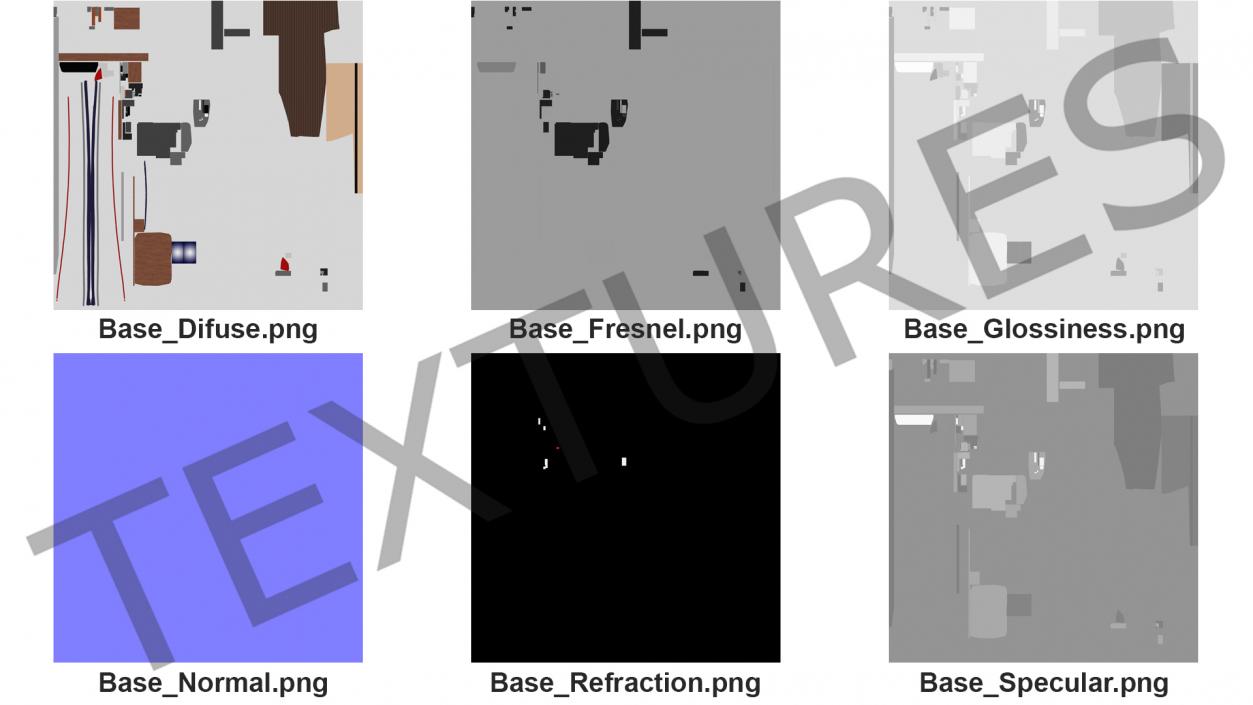 3D Pleasure Boat model