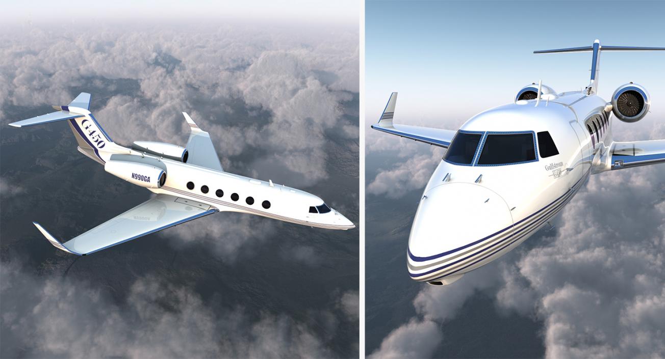 3D Business Jets Collection 2