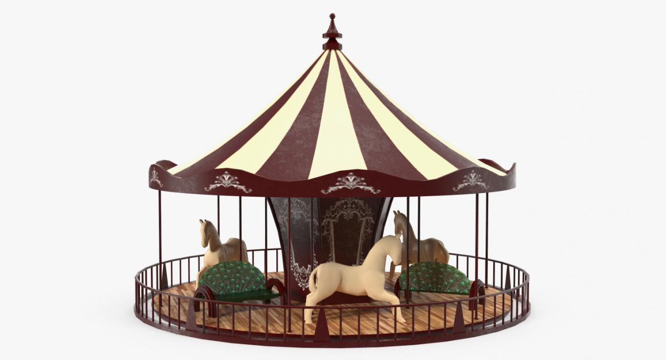 3D Amusement Park Rides Collection 3 model