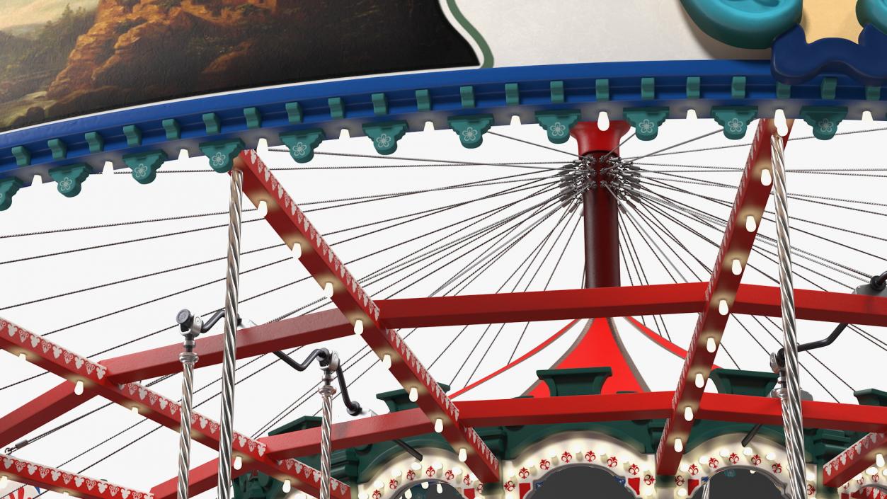 3D Amusement Park Rides Collection 3 model