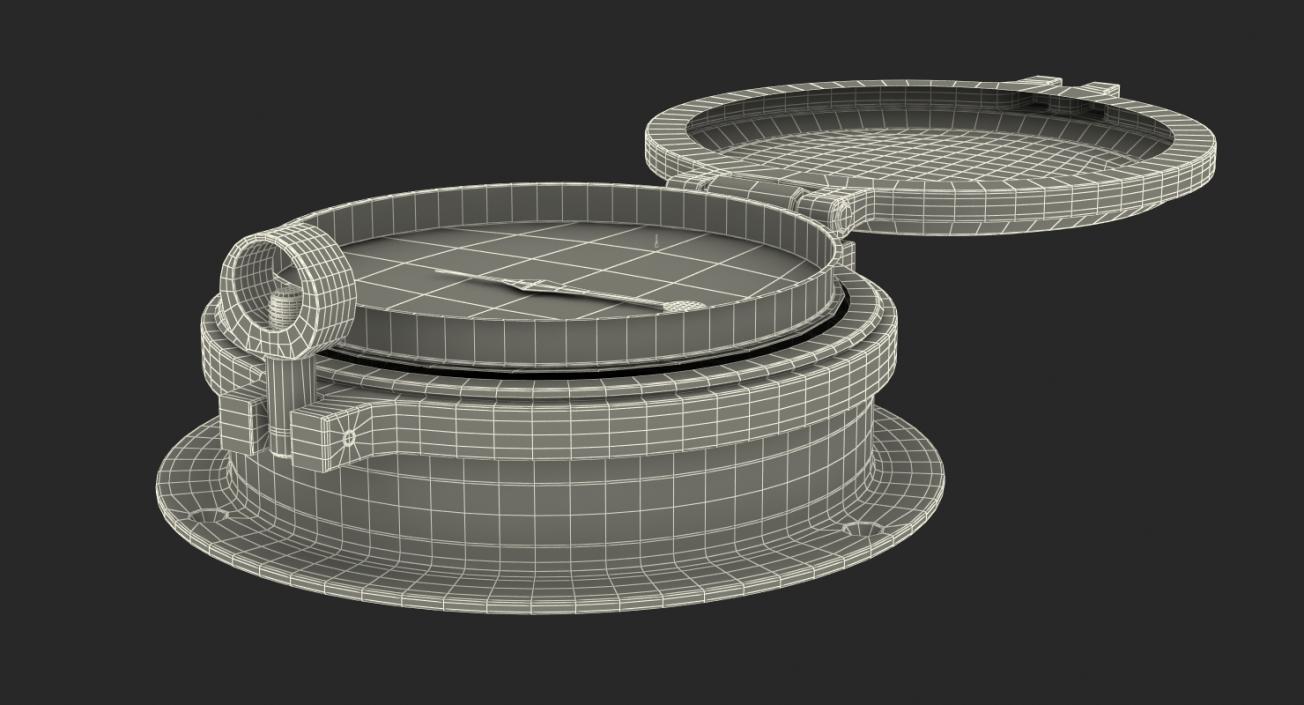 3D Brass Ship Clinometer