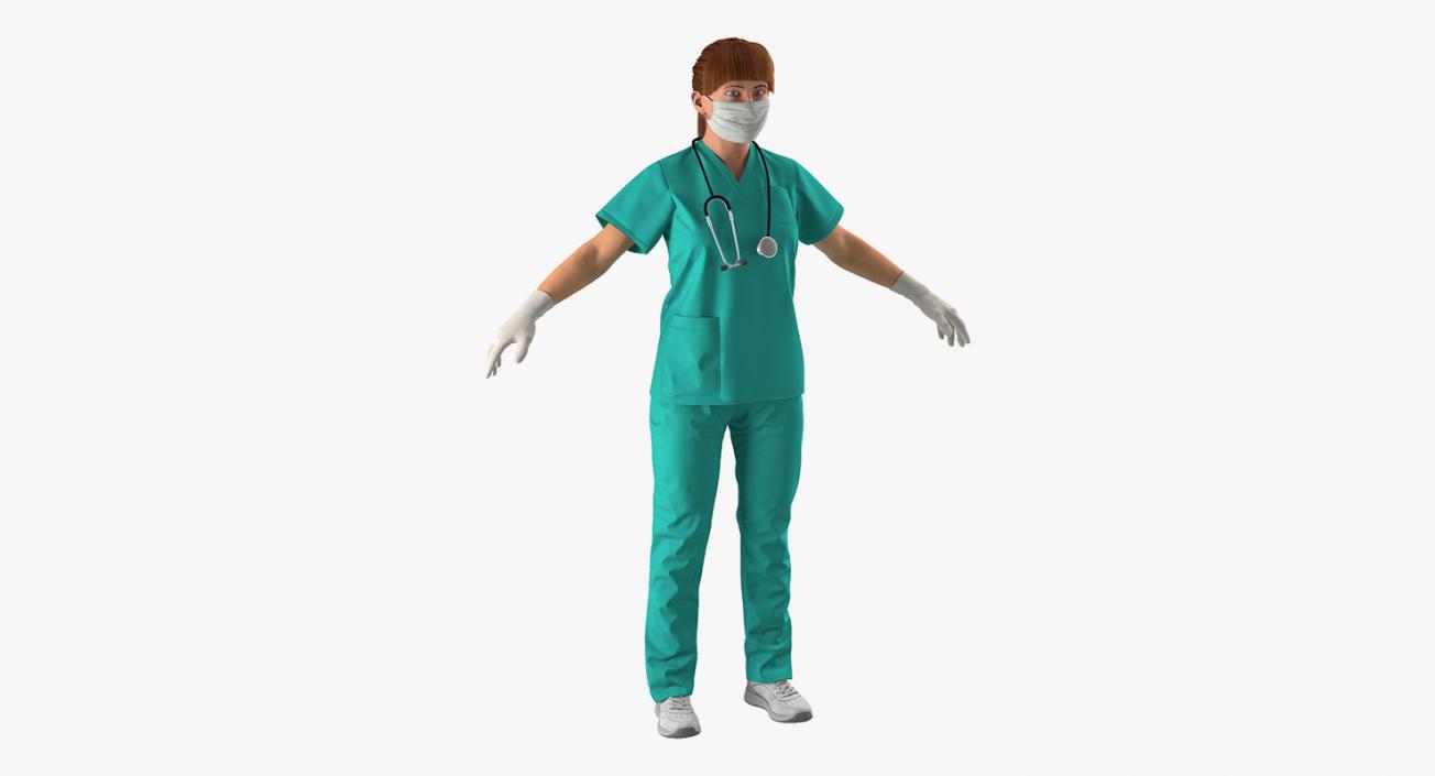 Rigged Doctors Collection 4 3D