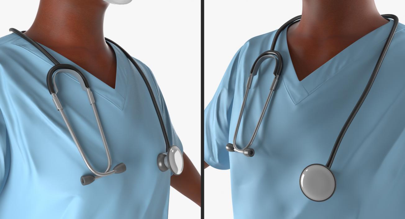 Rigged Doctors Collection 4 3D