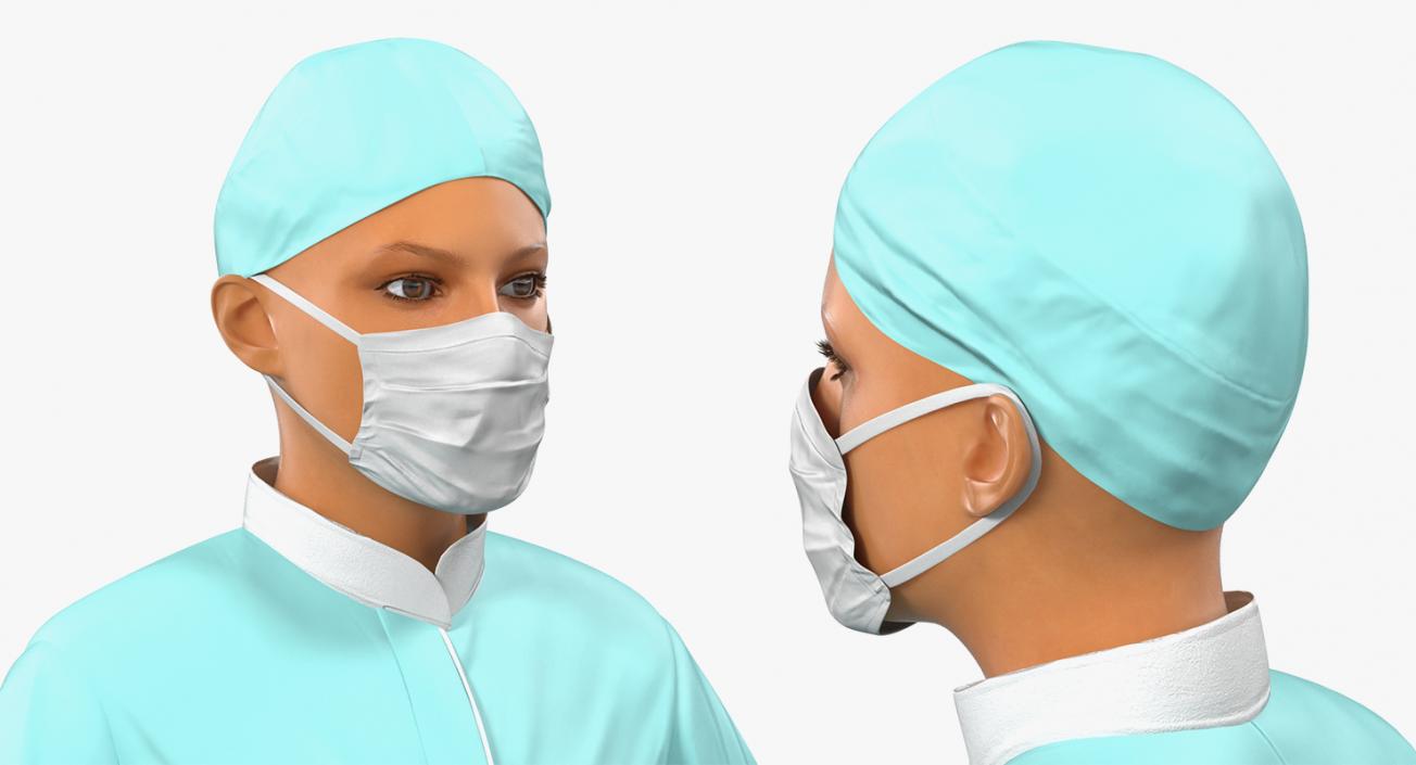 Rigged Doctors Collection 4 3D