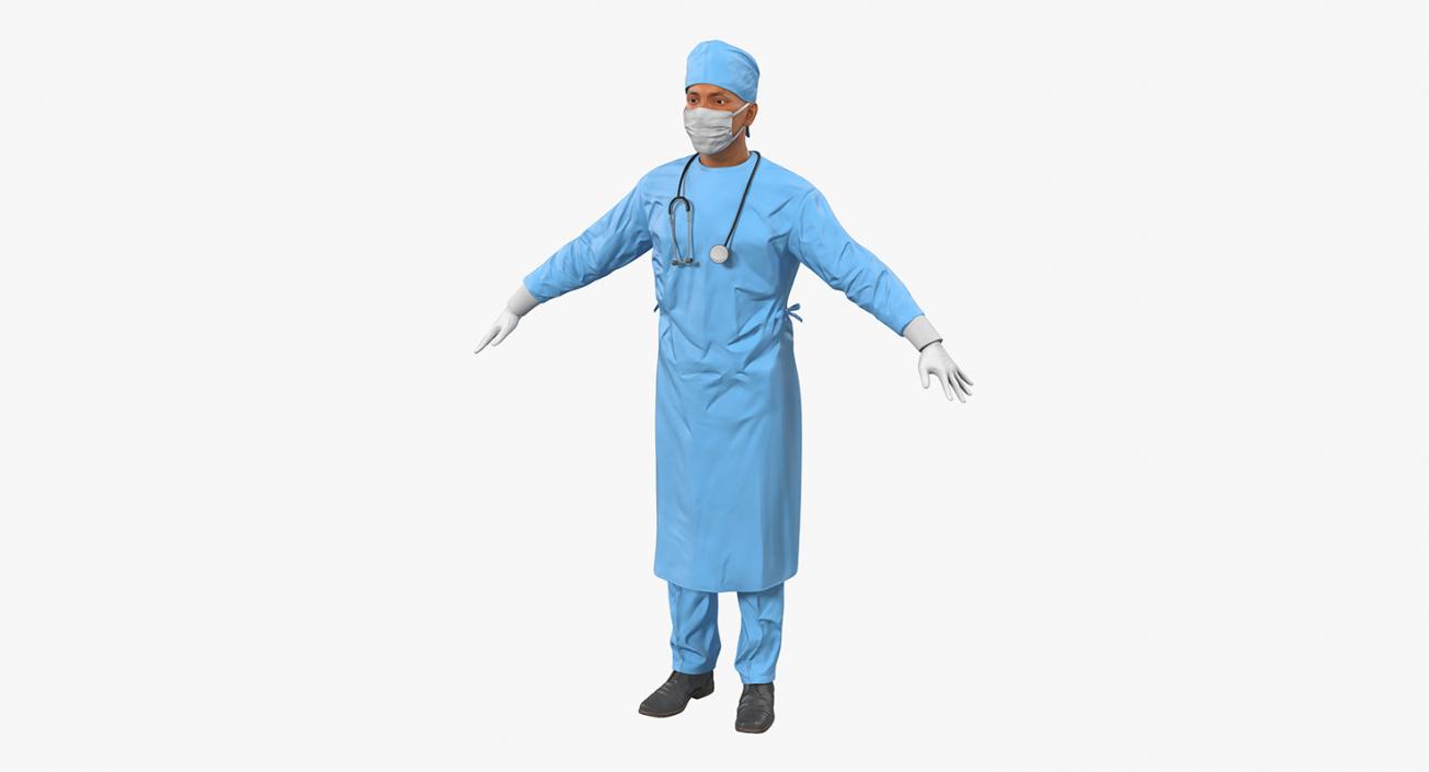 Rigged Doctors Collection 4 3D