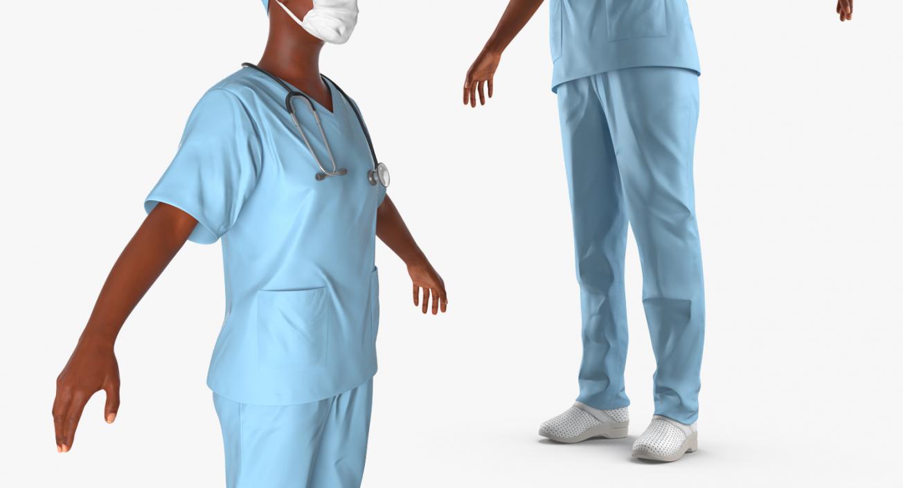 Rigged Doctors Collection 4 3D