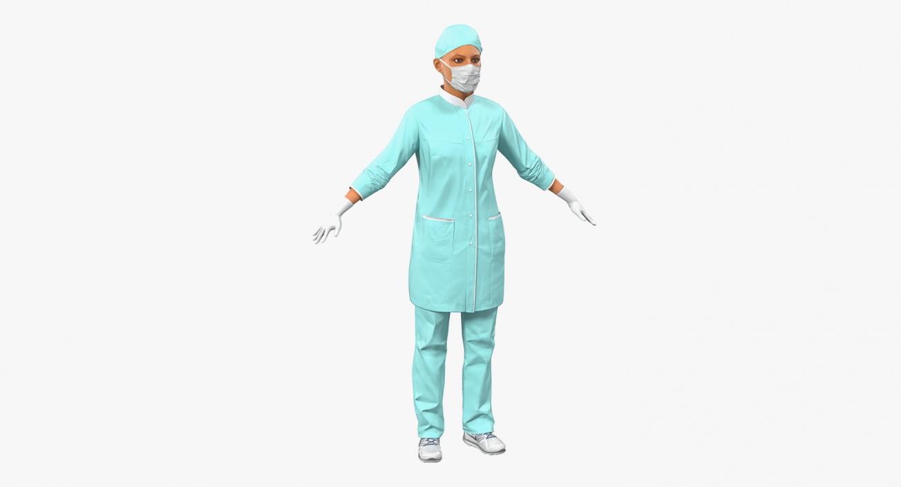 Rigged Doctors Collection 4 3D