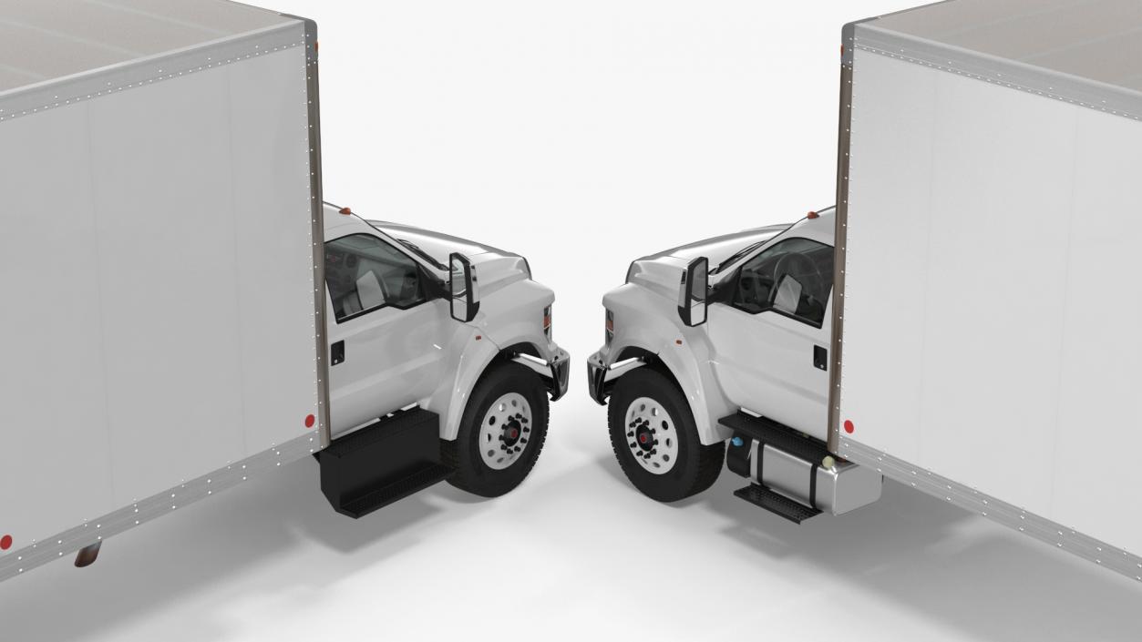 Ford F-650 Supertrack Cargo 3D