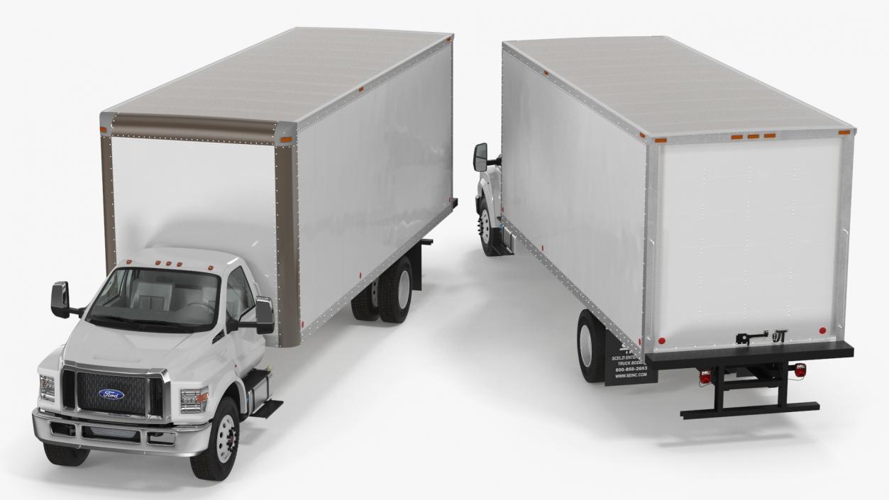 Ford F-650 Supertrack Cargo 3D