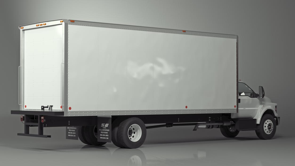 Ford F-650 Supertrack Cargo 3D