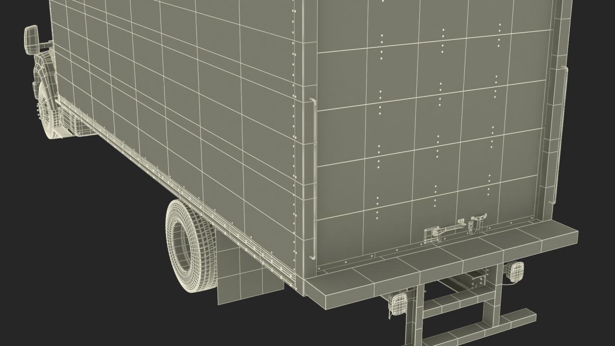 Ford F-650 Supertrack Cargo 3D